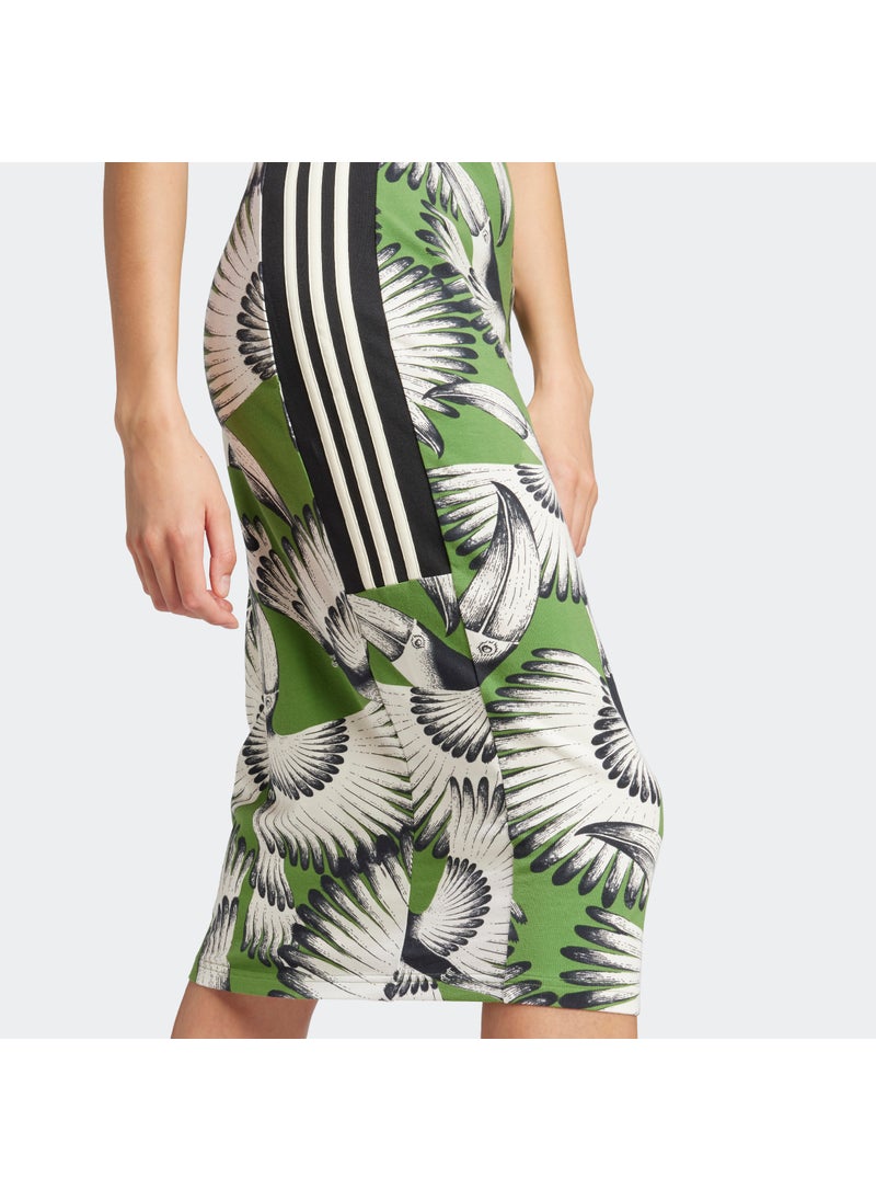 Printed Sleeveless Dress