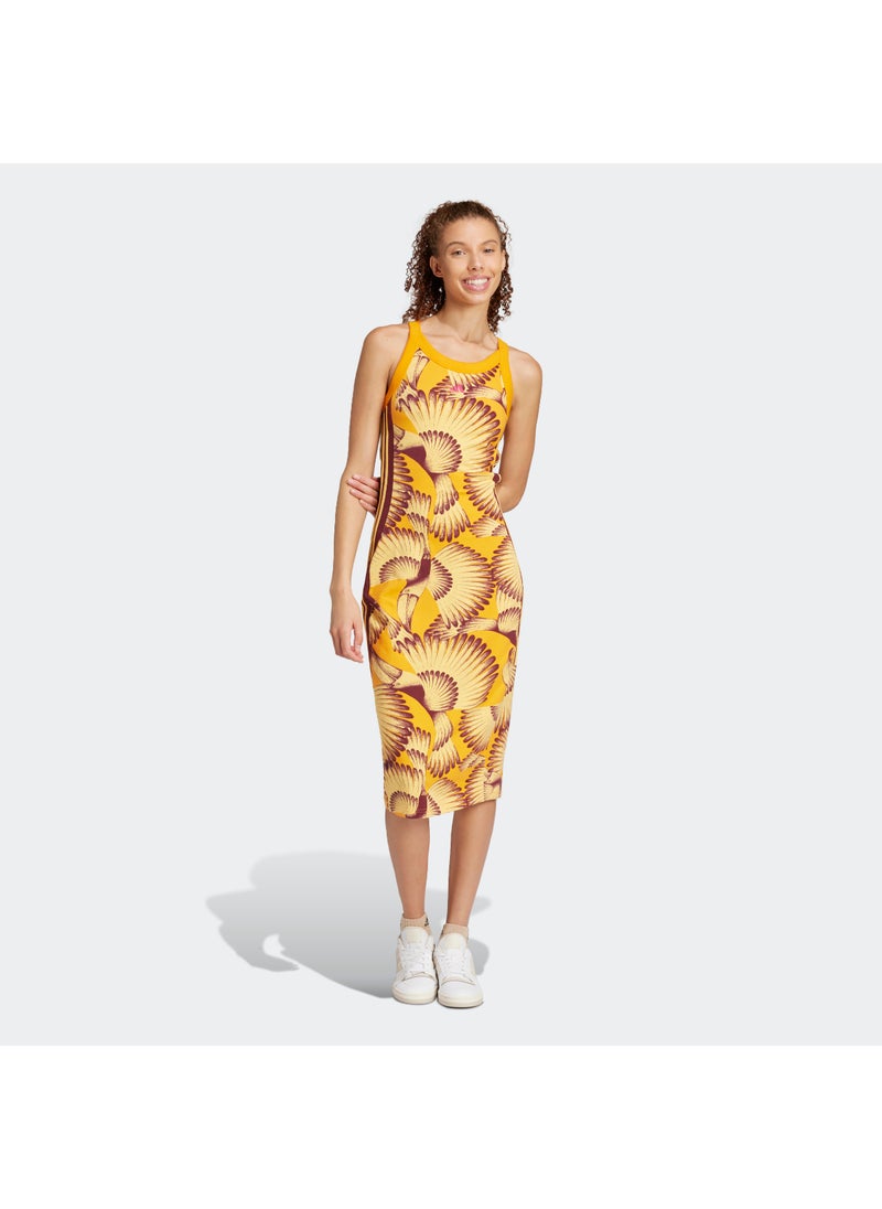Printed Tank Midi Dress