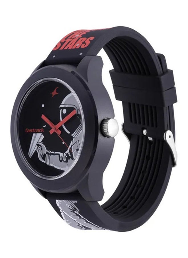 Starman from Fastrack Space Rover - Black Analog Dial Unisex Watch