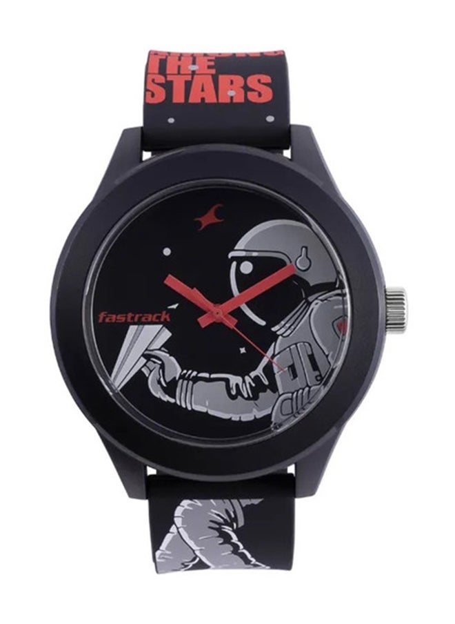 Starman from Fastrack Space Rover - Black Analog Dial Unisex Watch