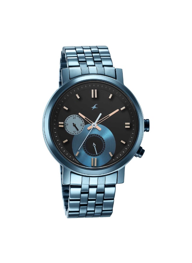 Analog Black Dial Men's Watch-3287QM02/NR3287QM02, BLACK, strap
