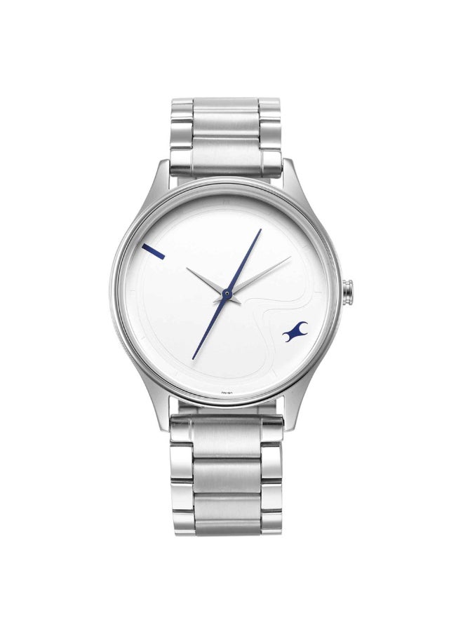 Blue Dial Analog Watch for Men -NR3290SM01, IPS, strap
