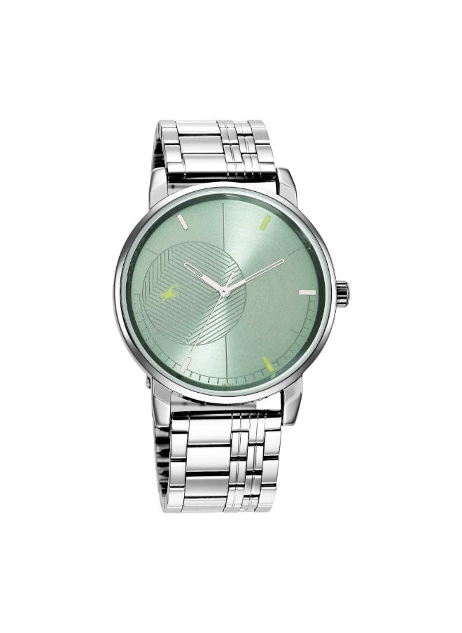 Stunners 3.0 Analog Silver Dial Men's Watch-3278SM01, Silver