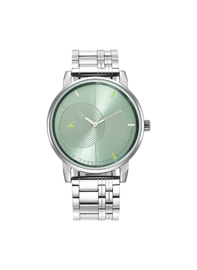 Stunners 3.0 Analog Silver Dial Men's Watch-3278SM01, Silver