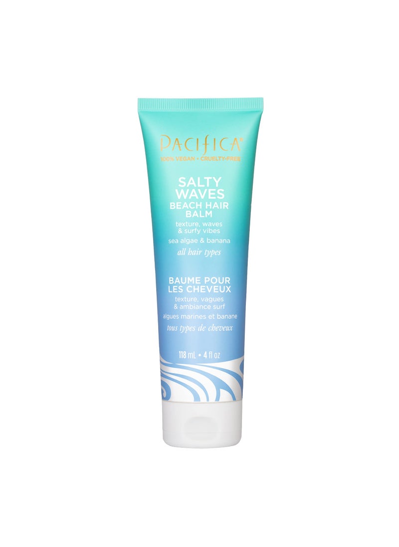 Pacifica Salty Waves Beach Hair Balm by Pacifica for Unisex - 4 oz Balm