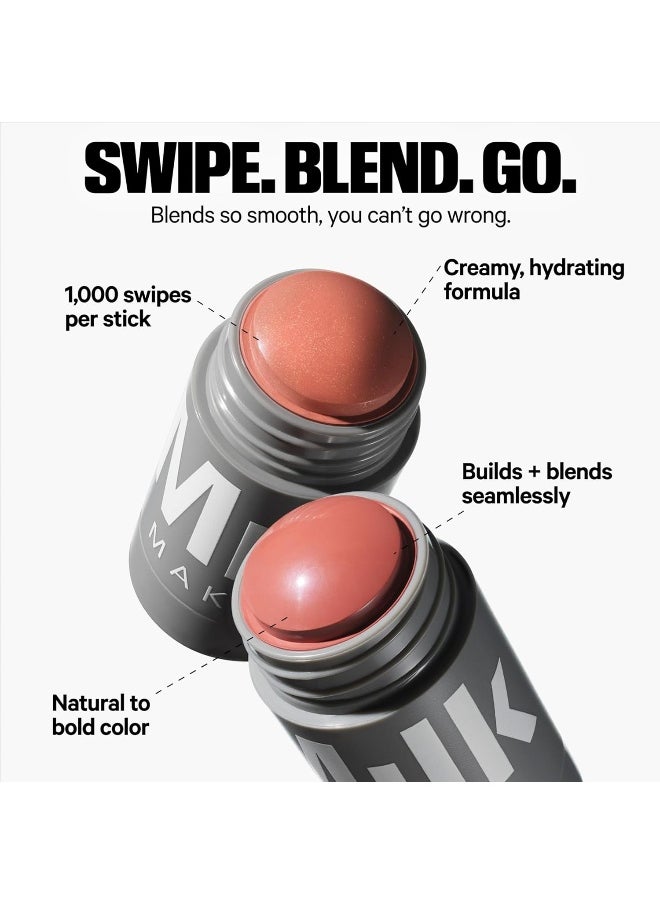 Lip And Cheek Tint - Pigmented Cream Stick - Natural Vegan Formula - 6Ml (Dash-Light Pink)