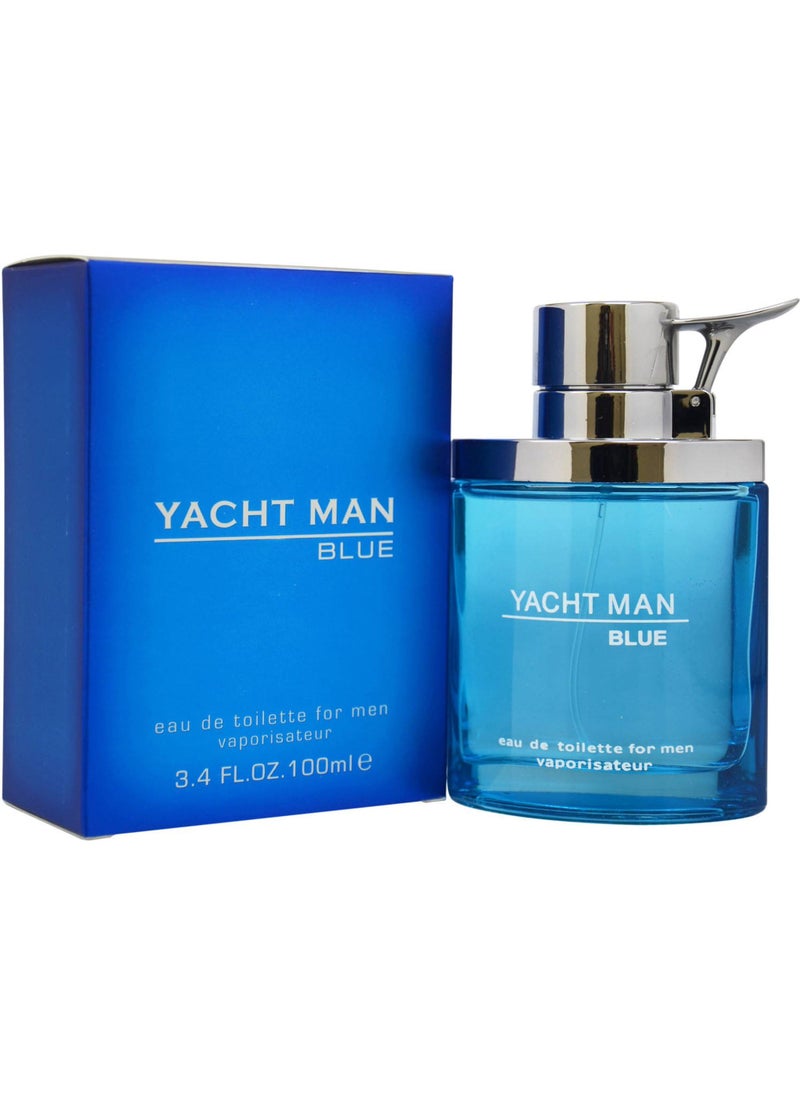 Myrurgia Yacht Man Blue Eau-de-toilette Spray, 3.4 Ounce