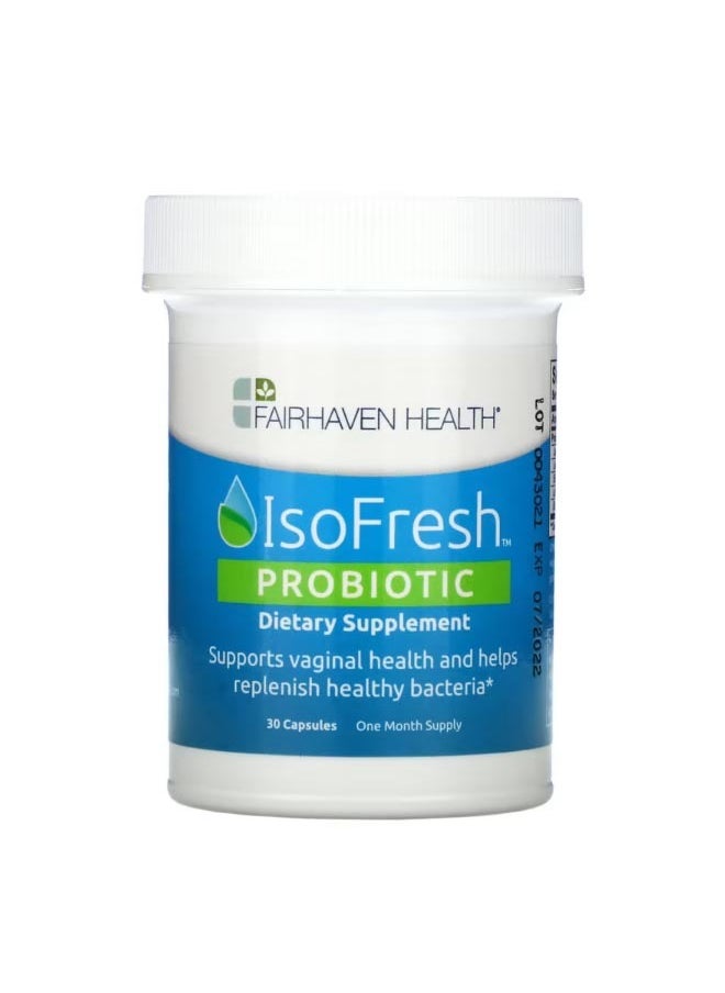 IsoFresh Probiotic for Feminine Balance 30 Capsules