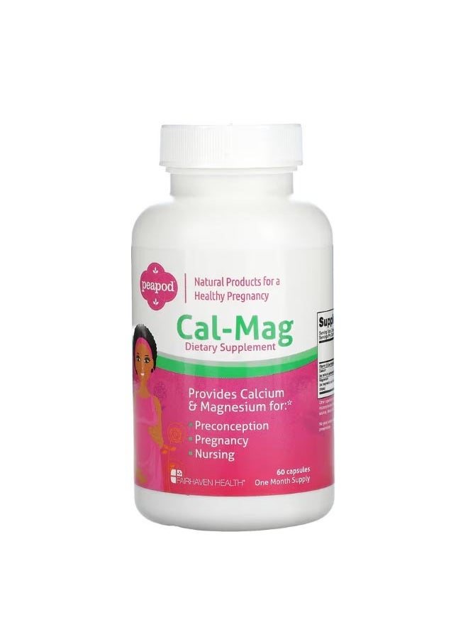 Peapod Cal Mag 60 Capsules