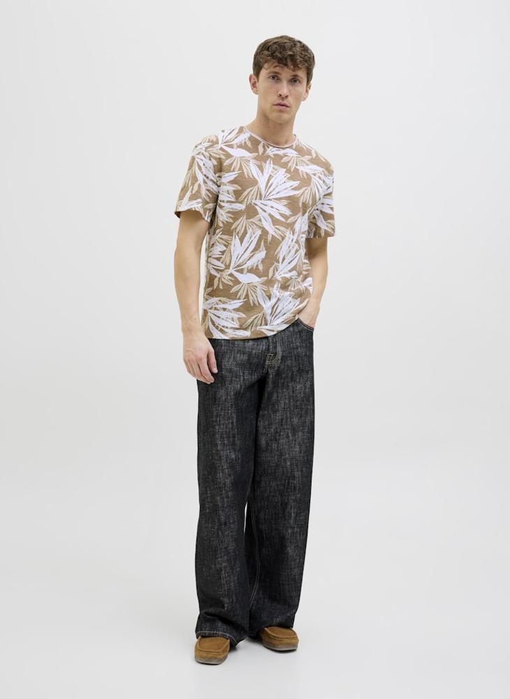 Jjebryan Printed Crew Neck T-Shirt