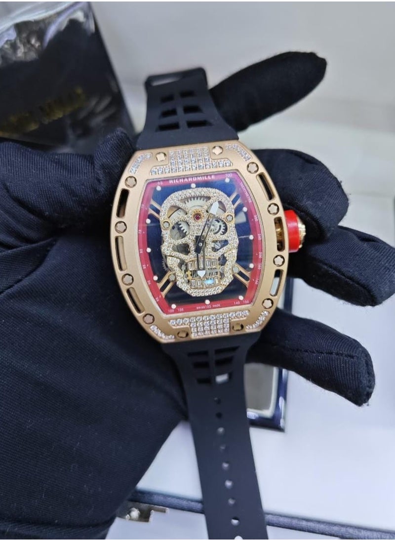 Luxury Skull Dial Watch