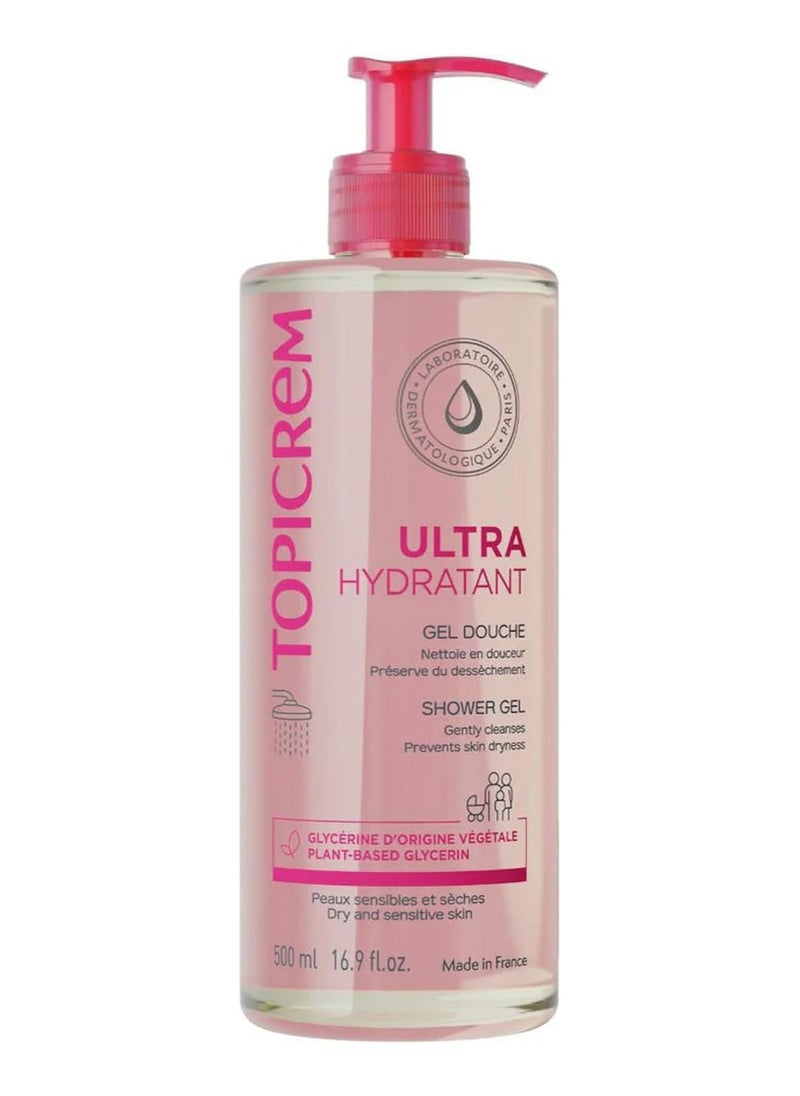 Topicrem Essentials Gentle Cleansing Gel Body & Hair 500ml