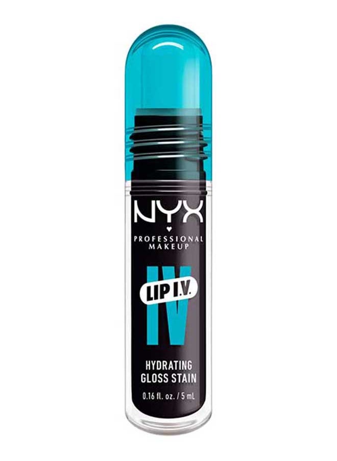 Lip Iv Hydrating Gloss Stain Lip Gloss Up To 12Hr Hydration High Pigment Wet Shine Finish Grape Gushin'