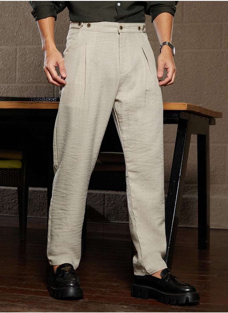 Lightweight - Pleated Tailored Trousers