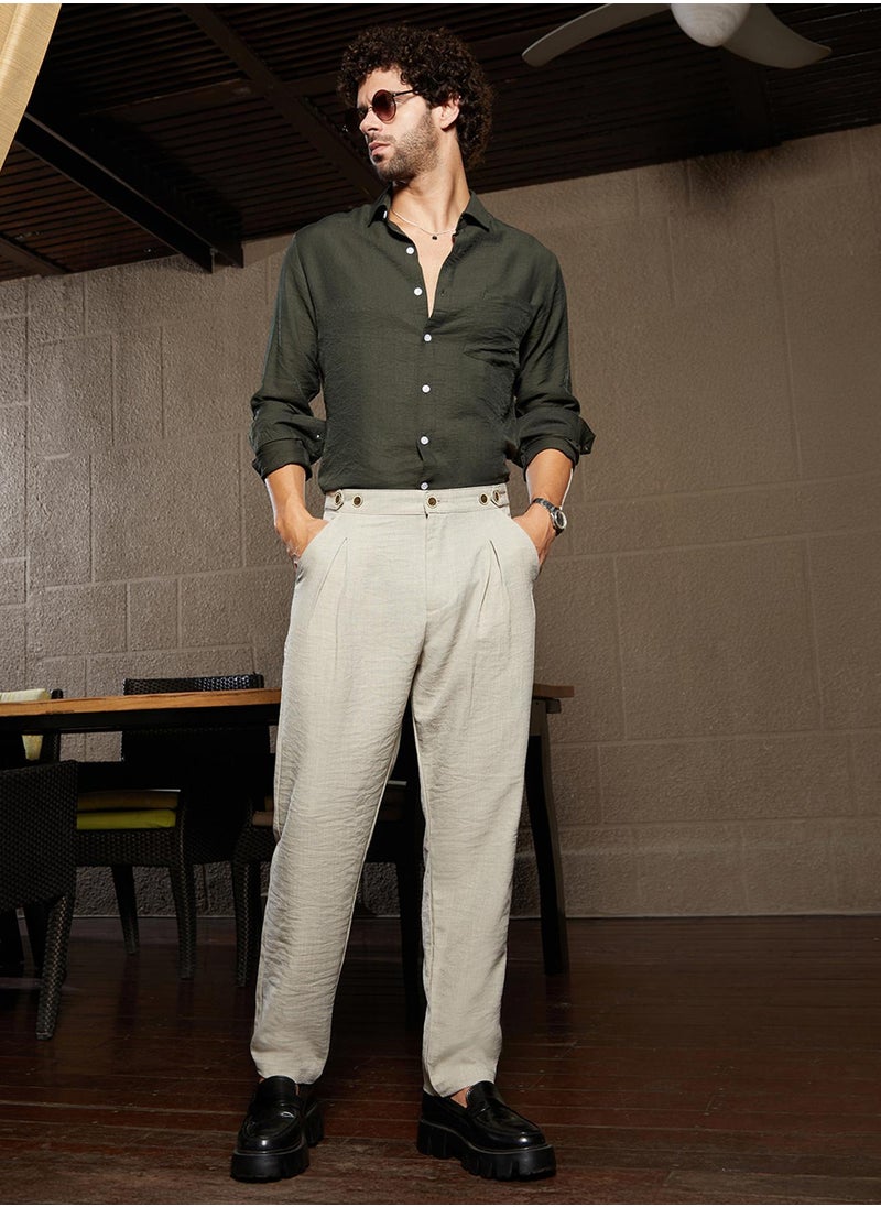 Lightweight - Pleated Tailored Trousers