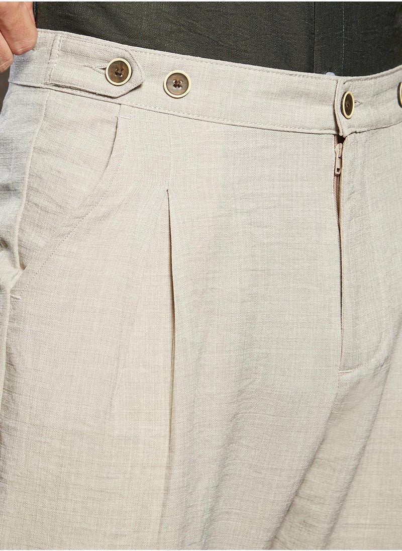 Lightweight - Pleated Tailored Trousers