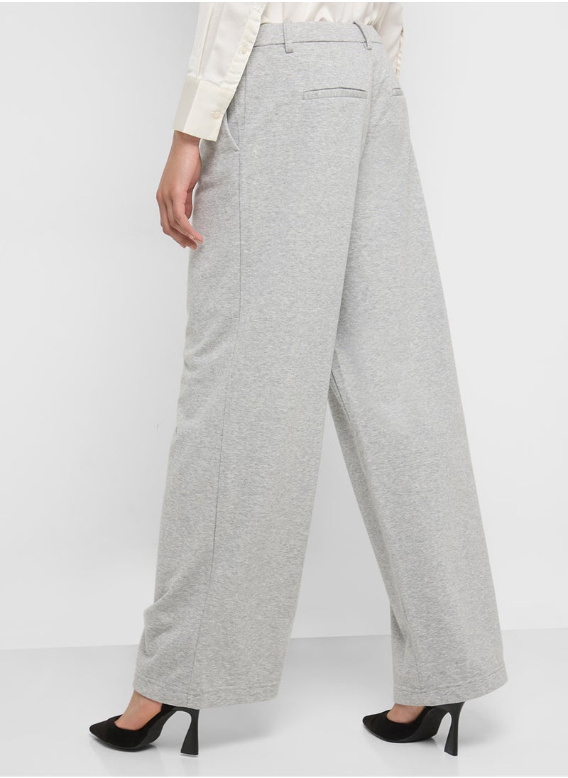 Wide Leg Sweat Pants
