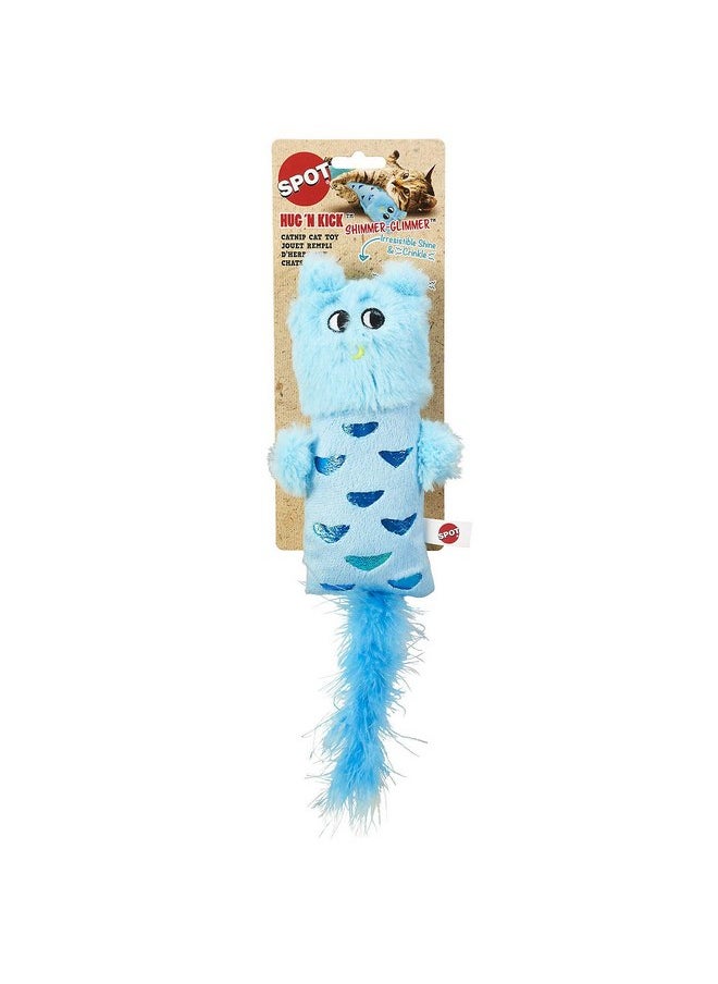 SPOT Hug'n Kick Shimmer Glimmer Cat Toy with Catnip Assorted Figures