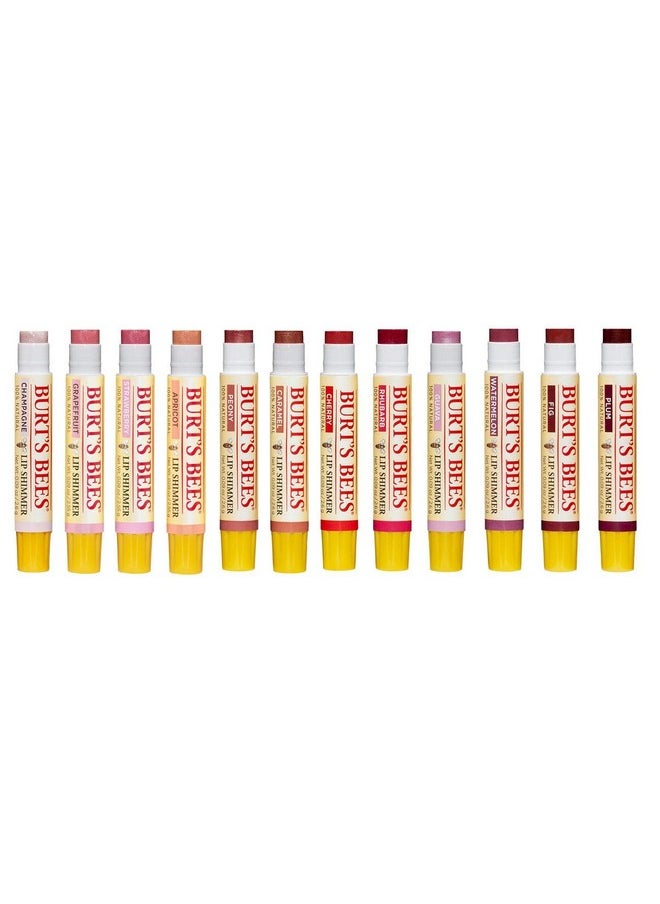 Burts Bees Lip Shimmer Plum .9 Ounce