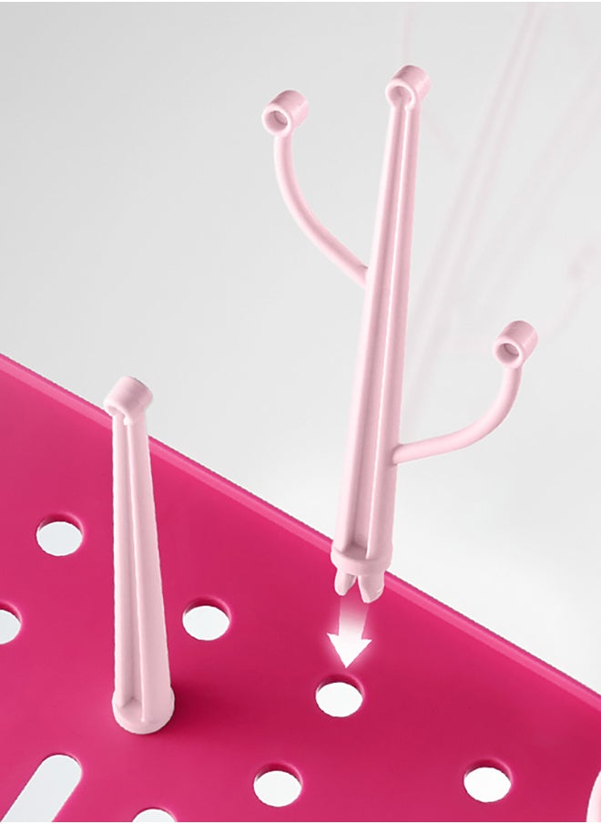 Baby Bottle Storage Box - Weir Powder Pink