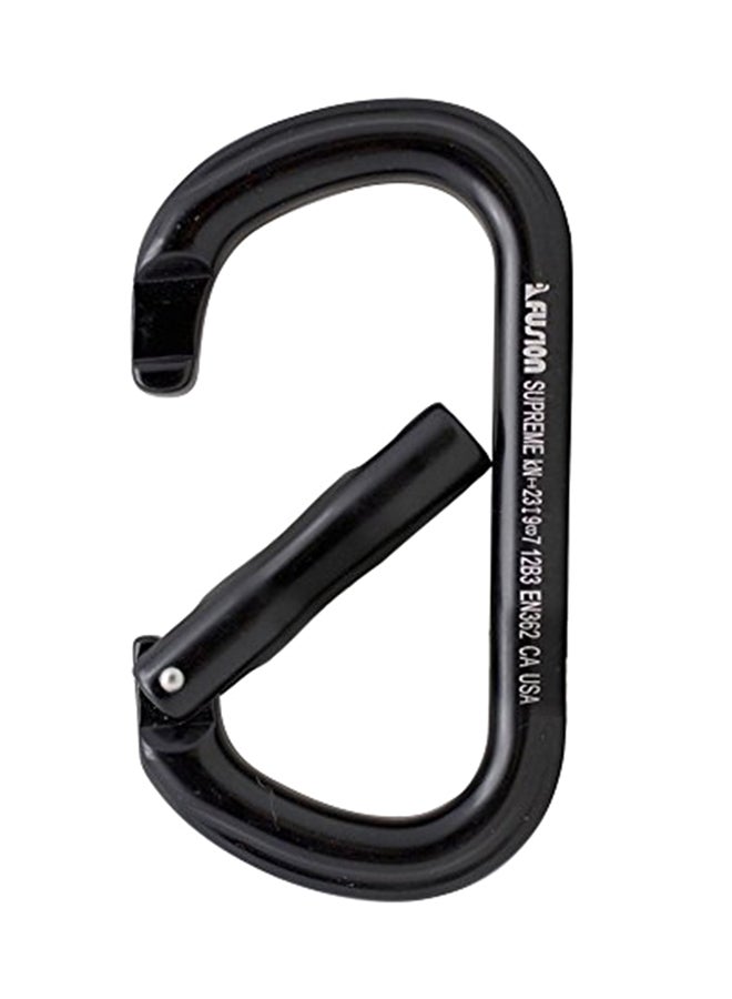 10-Piece Supreme Ii Aluminum Oval-Shape Carabiner 11.0744X0X1.1938inch