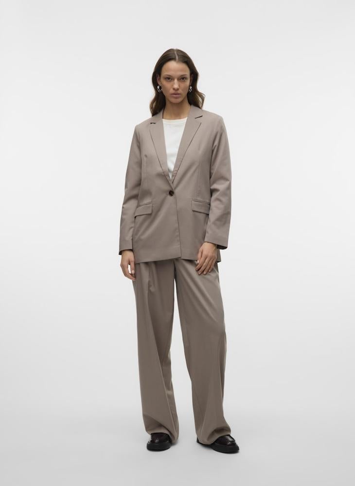 Pocket Detail Slim Fit Blazer