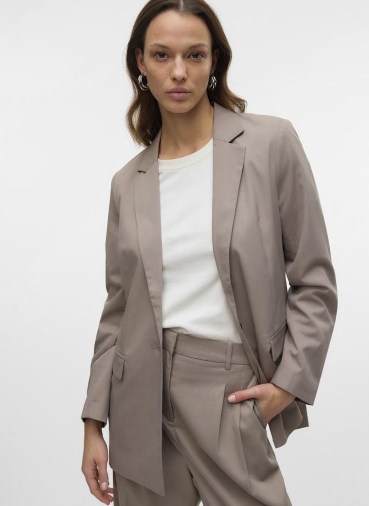 Pocket Detail Slim Fit Blazer