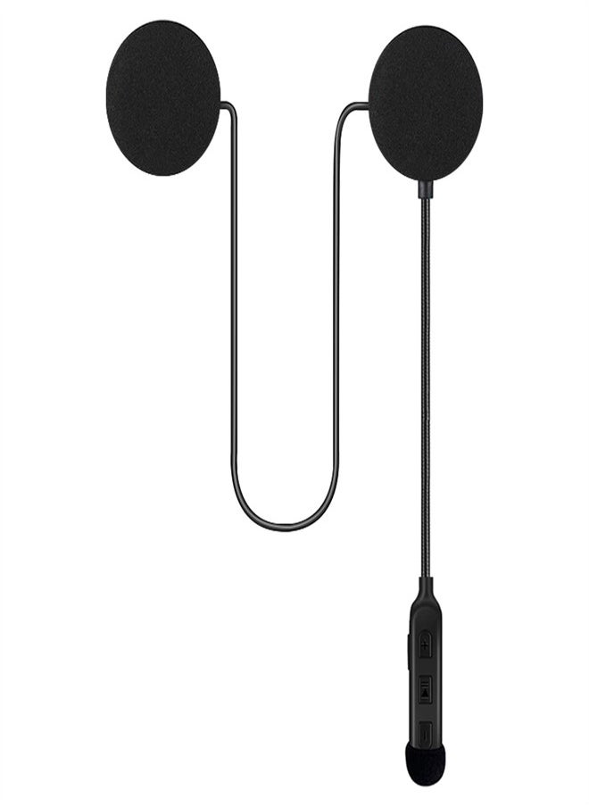 EXCEFORE, Motorcycle Helmet Bluetooth Headset, Waterproof Sports Headset for Outdoor, Speakers Hands Free, Music Call Control, Bluetooth 5.0, 60 Hours Playing time High Sound System