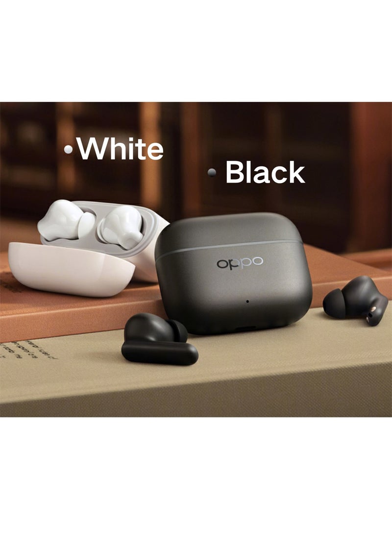 Enco Air4i Wireless Earbuds: 54-Hour Battery Life, IP55 Waterproof, Fast Charge, Dual Device Connectivity – Ultimate Audio Experience White