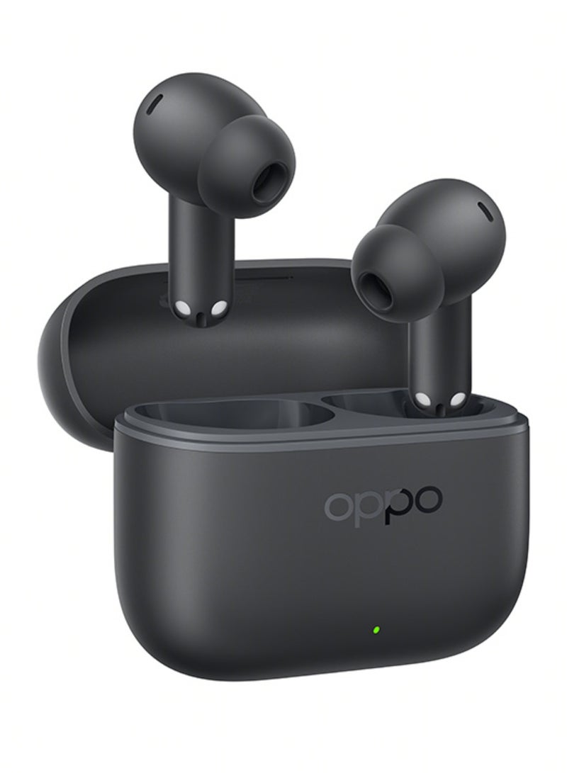 Enco Air4i Wireless Earbuds: 54-Hour Battery Life, IP55 Waterproof, Fast Charge, Dual Device Connectivity – Ultimate Audio Experience Black