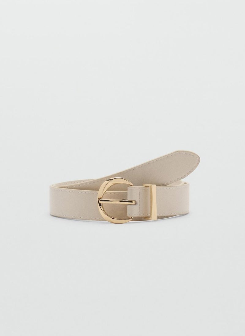 Oval Buckle Belt