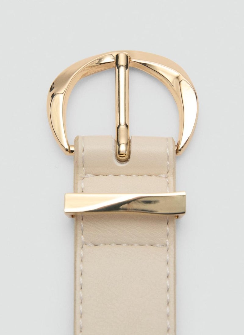 Oval Buckle Belt