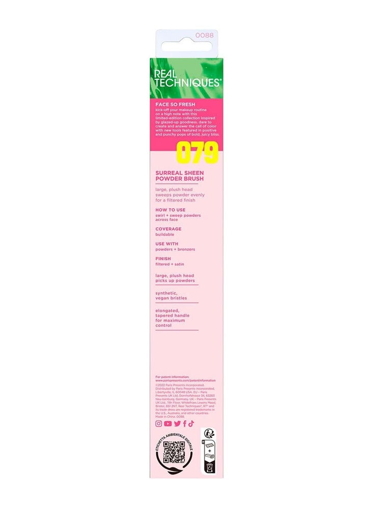 Nettar Pop Surreal Sheen Powder Brush 1 Count Green