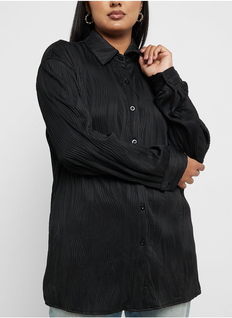Button Down Relaxed Fit Shirt