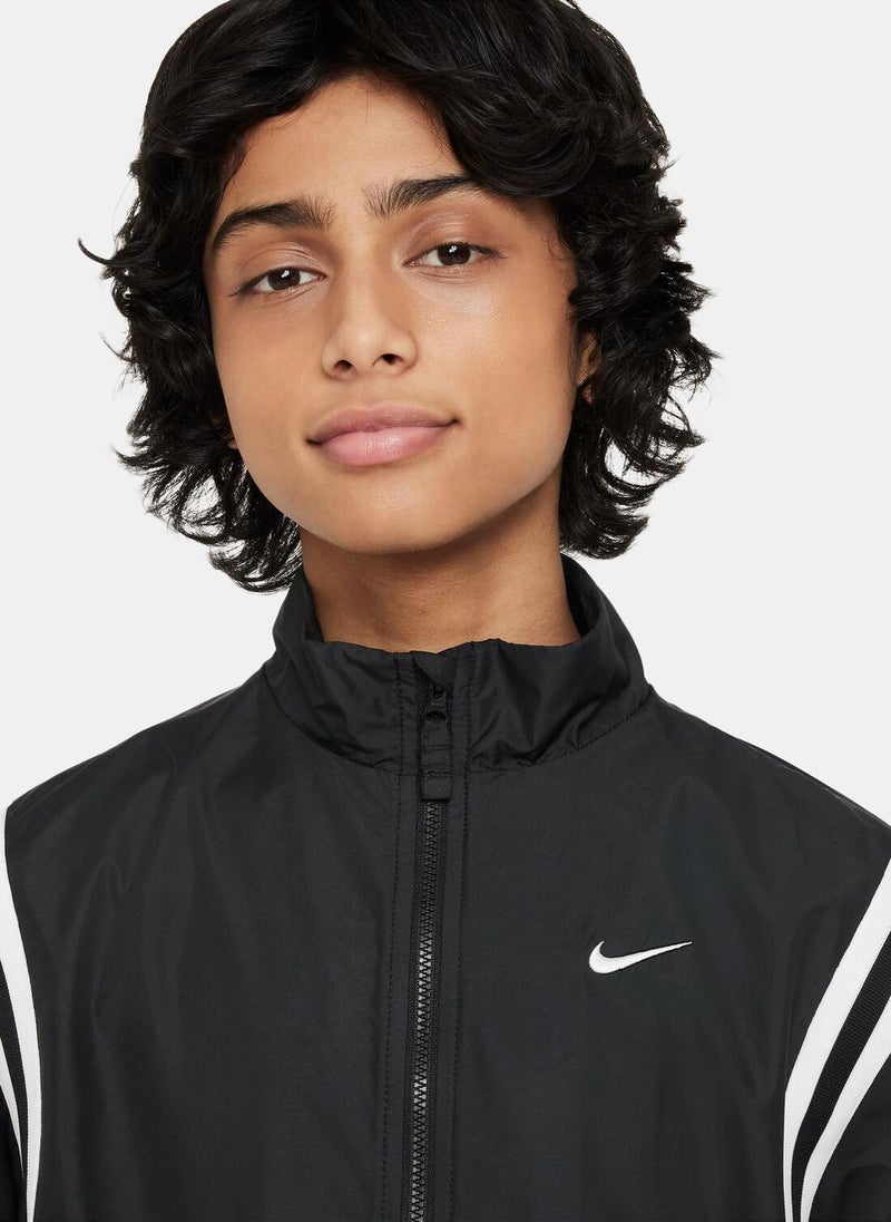 Kids' Crossover Repel Basketball Jacket