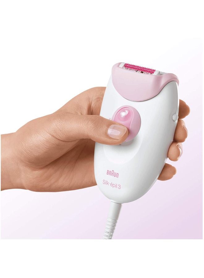 Silk-epil 3 Epilator White/Purple