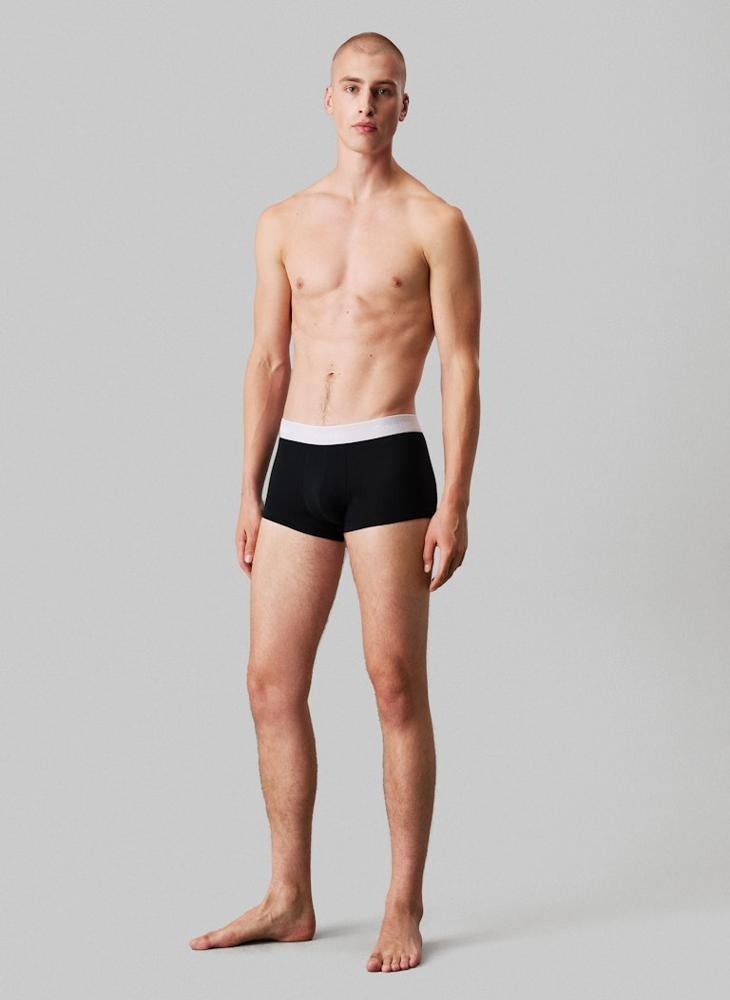 Icon Cotton Stretch Low Rise Trunk - 3 Pack