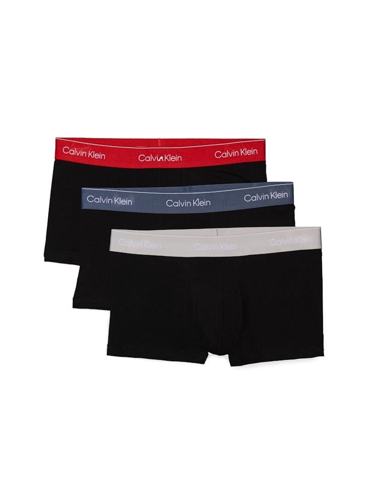 Icon Cotton Stretch Low Rise Trunk - 3 Pack