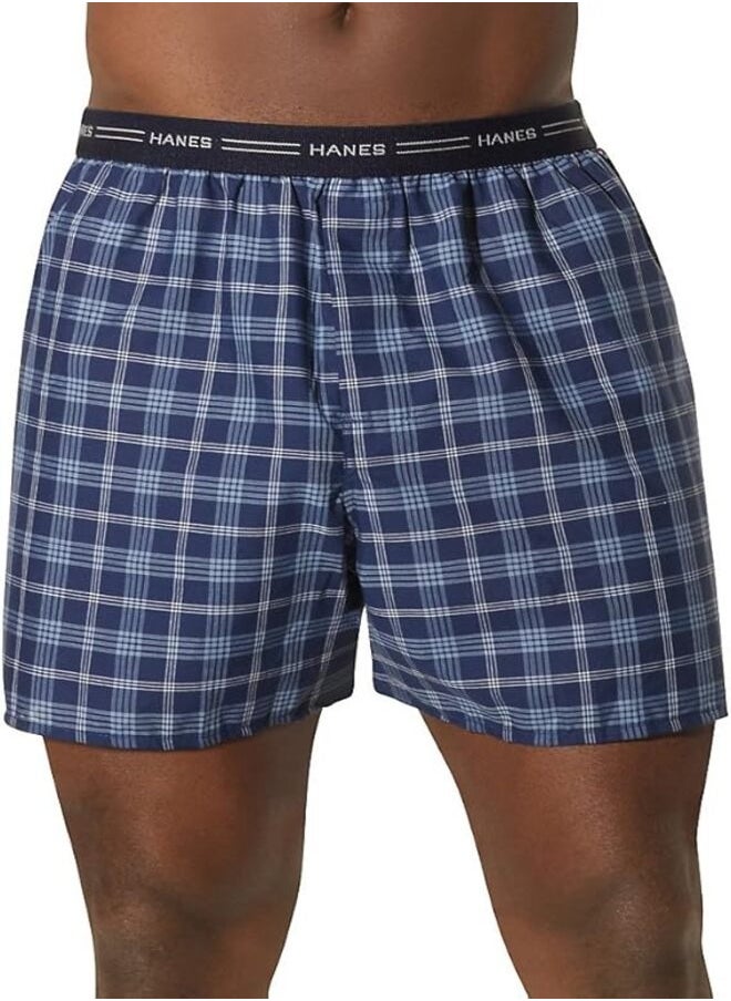 HANES Boxer Mens Hanes 841VTY-2Pcs Multicolor