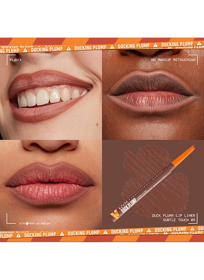 Duck Plump Plumping Lip Liner Lip Liner Up To 10 HR Wear Matte Finish Subtle Touch