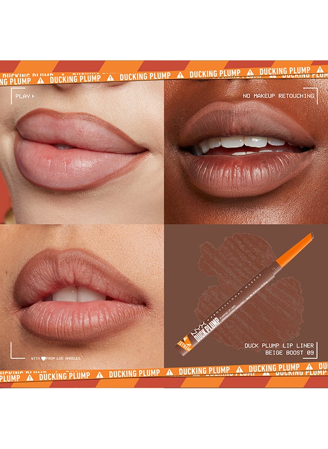 Duck Plump Plumping Lip Liner Lip Liner Up To 10 HR Wear Matte Finish Beige Boost