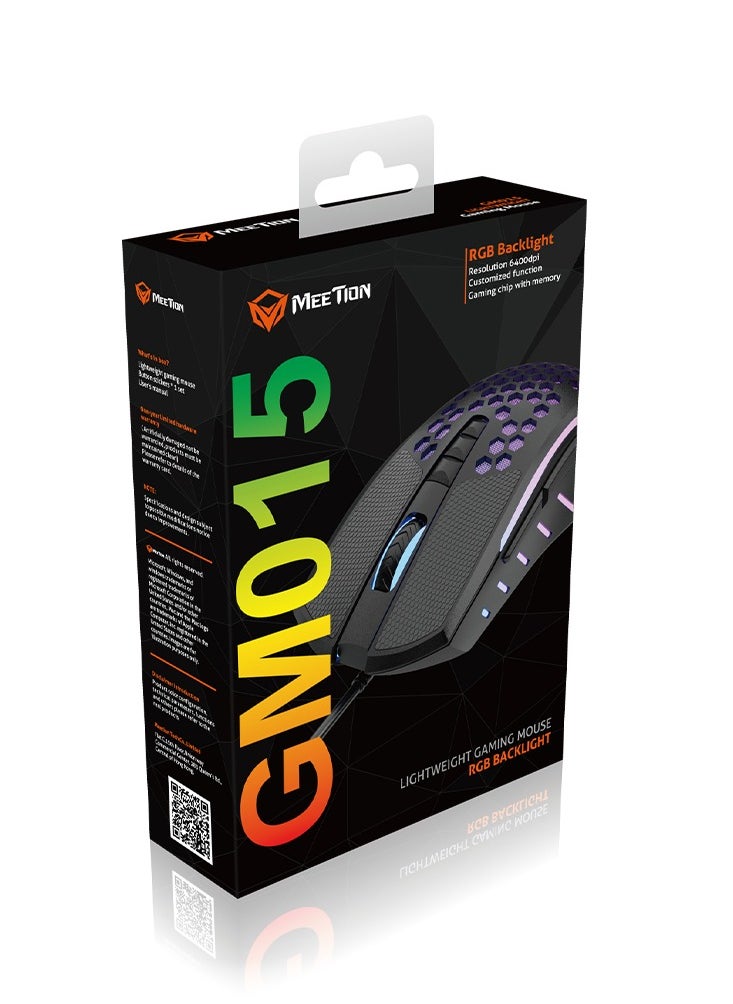 Meetion RGB MECHANICAL KEYBOARD MK01 And Lightweight Honeycomb Gaming Mouse GM015
