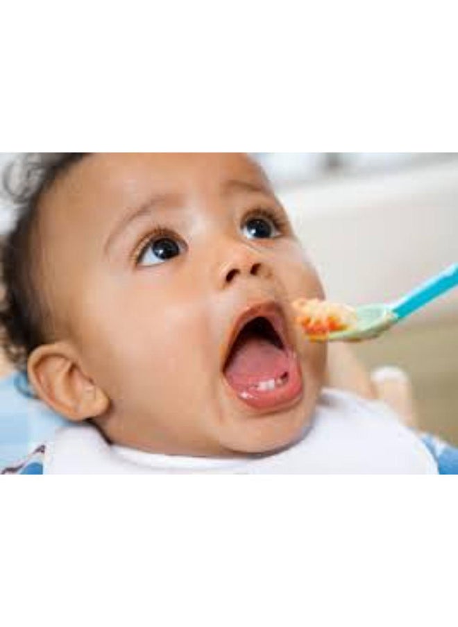 Babycare - Fork & Spoon Set with Own Box Blue  – BPA-Free, Easy-to-Store Utensils for Babies and Toddlers, Safety Approved