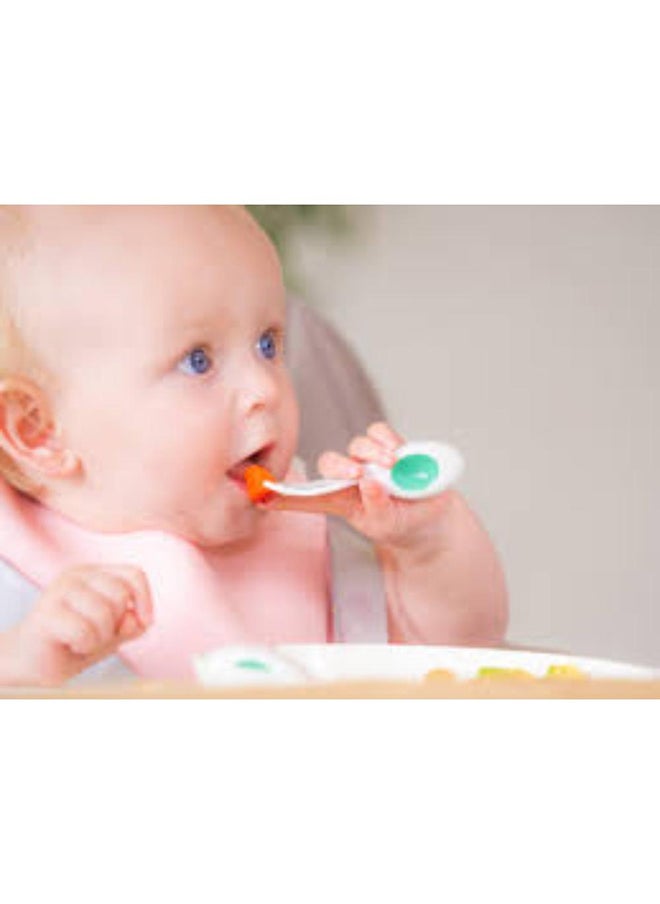 Babycare - Fork & Spoon Set with Own Box Blue  – BPA-Free, Easy-to-Store Utensils for Babies and Toddlers, Safety Approved