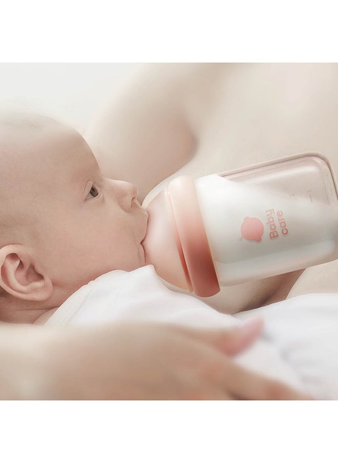Babycare - Nopayon Pro Bottle, Glacier Blue, 160ml Month, BPA-Free, Anti-Colic Design, Non-Toxic, Leak-Proof, Soft Nipple, Easy to Clean, Safe for Newborns, Ideal for Breastfeeding Transition