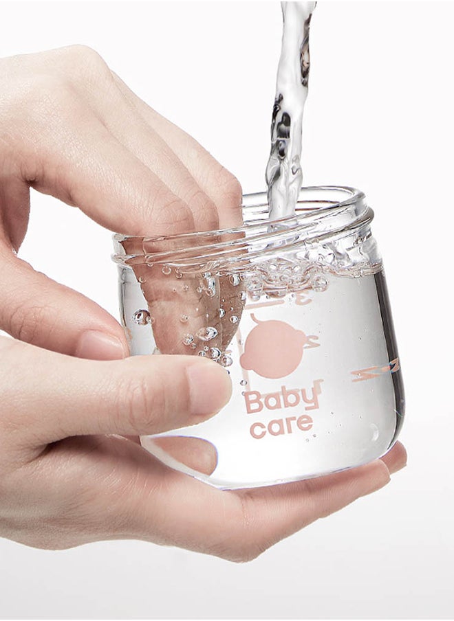 Babycare - Nopayon Pro Bottle, Glacier Blue, 160ml Month, BPA-Free, Anti-Colic Design, Non-Toxic, Leak-Proof, Soft Nipple, Easy to Clean, Safe for Newborns, Ideal for Breastfeeding Transition