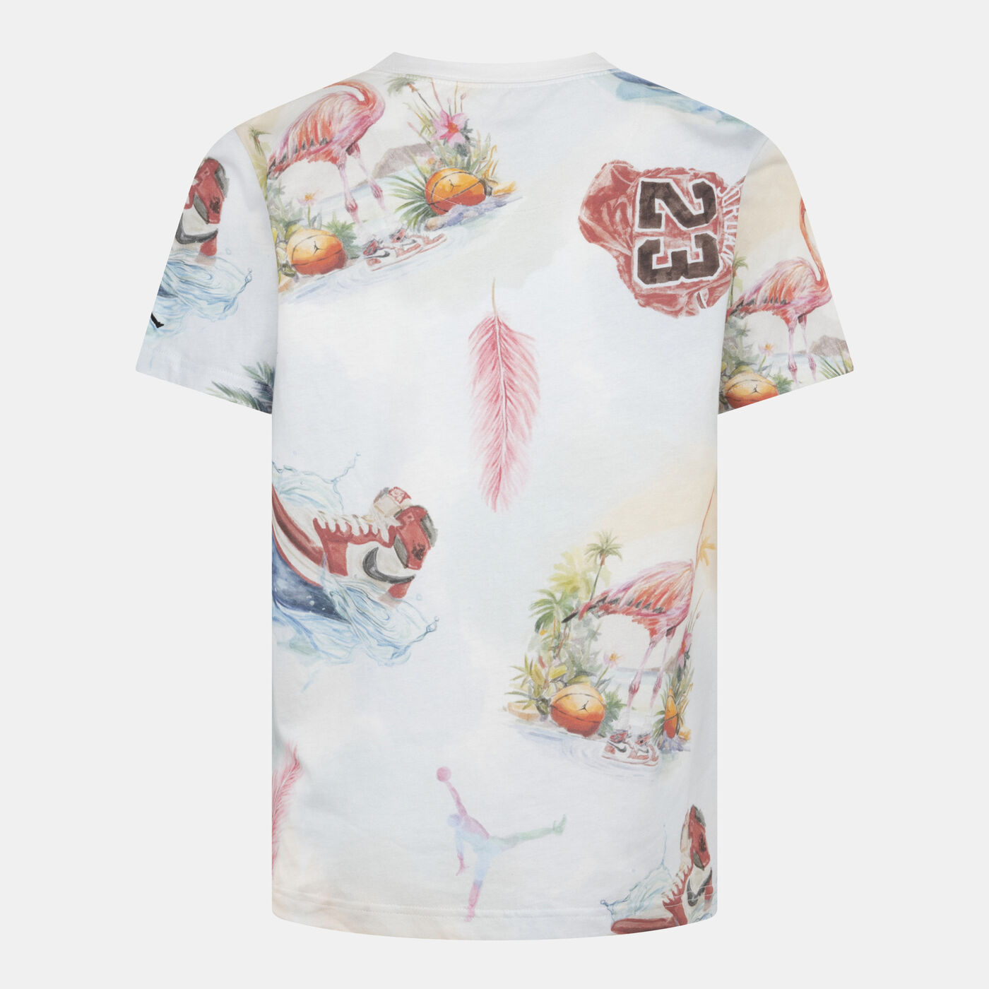 Kids' Flamingo Printed T-Shirt
