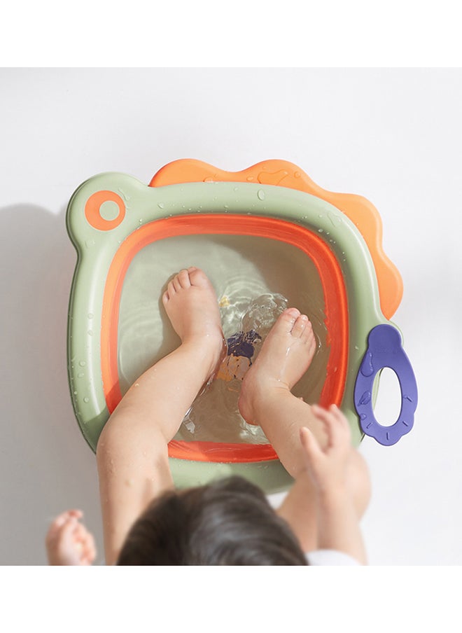 Babycare - Babies Portable Washbasin, 1 pc, Color May Vary, BPA-Free, Multi-Purpose Use (Face, Foot, Butt Wash), Non-Toxic, Lightweight, Easy to Clean, Durable, Safe for Daily Baby Hygiene