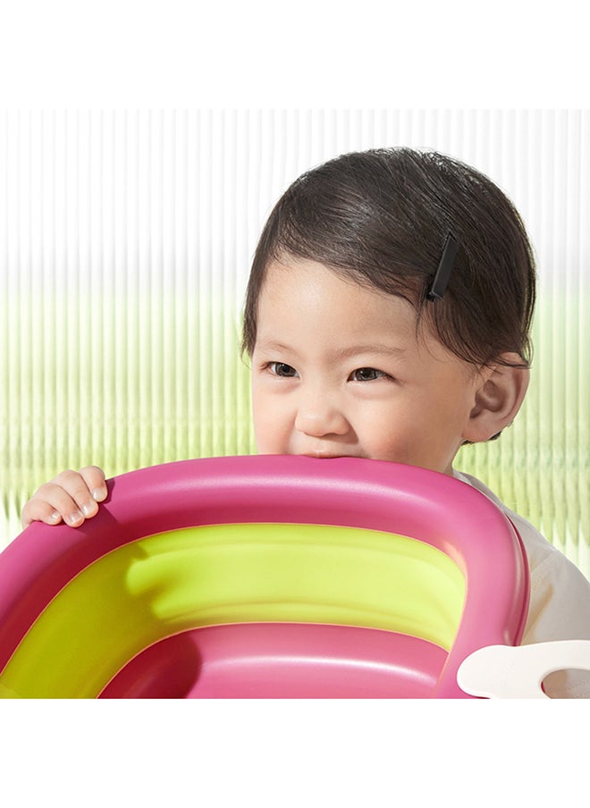 Babycare - Babies Portable Washbasin, 1 pc, Color May Vary, BPA-Free, Multi-Purpose Use (Face, Foot, Butt Wash), Non-Toxic, Lightweight, Easy to Clean, Durable, Safe for Daily Baby Hygiene