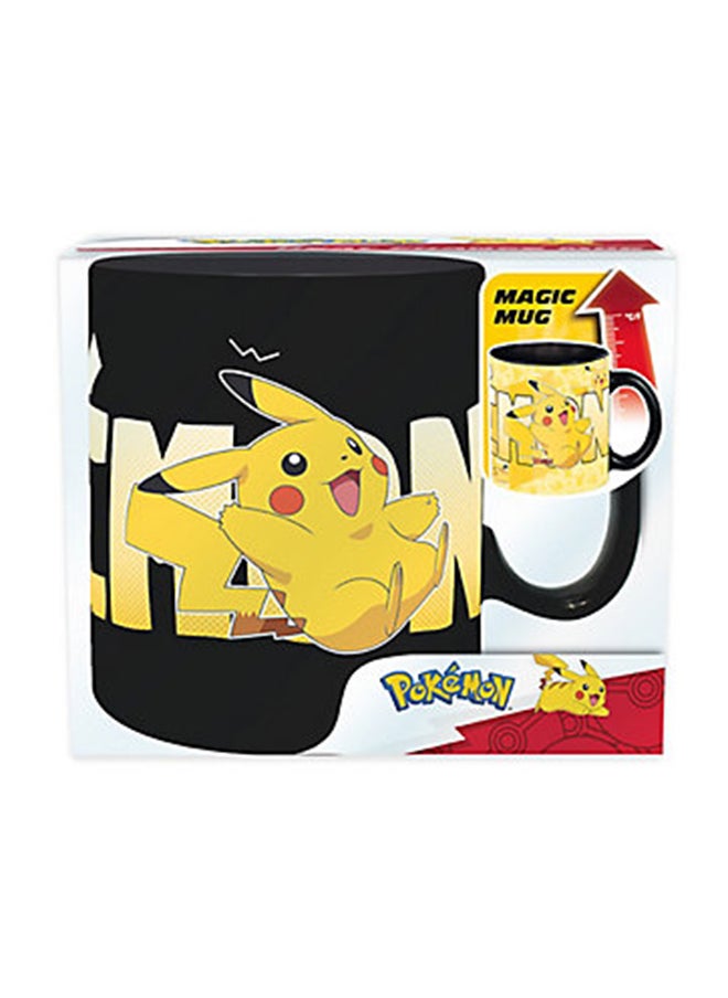 Abystyle Pokemon Mug Heat Change 460 Ml Pikachu Cardboard Box